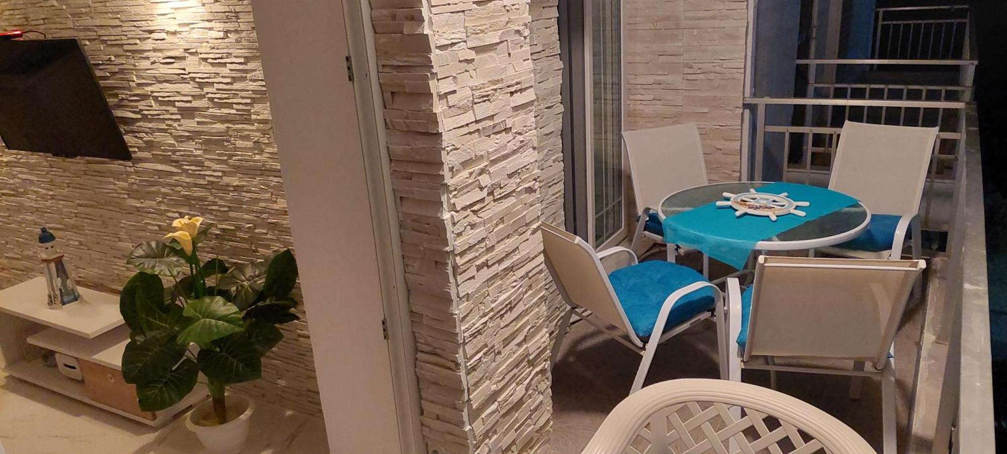 Peraía Sea View Perea Apartment מראה חיצוני תמונה